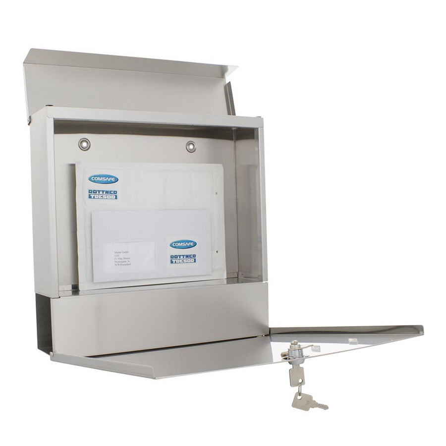Intérieur du Boîte aux lettres Rottner Kensington, acier inoxydable