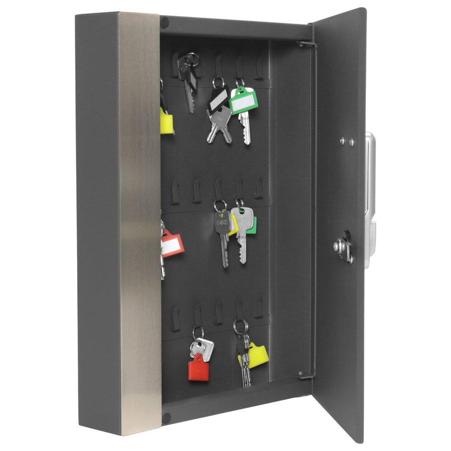 Intérieur du Coffre à clés Rottner Key Home 24, serrure électronique