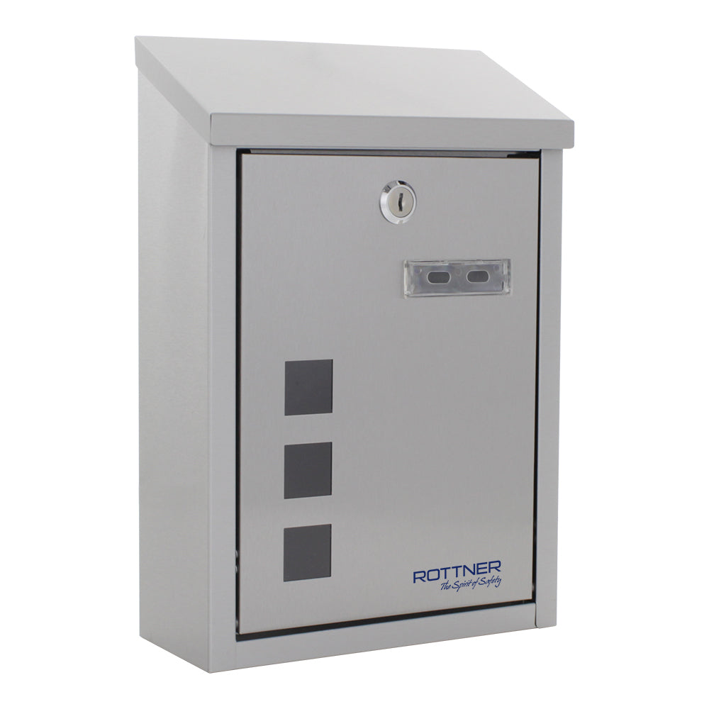 Boîte aux lettres Rottner Casa, acier inoxydable