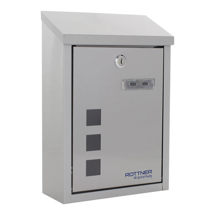 Boîte aux lettres Rottner Casa, acier inoxydable
