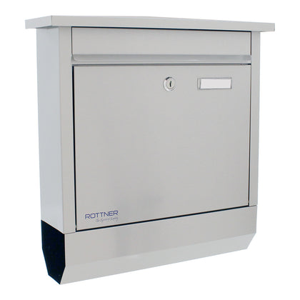Boîte aux lettres Rottner Lettero, acier inoxydable