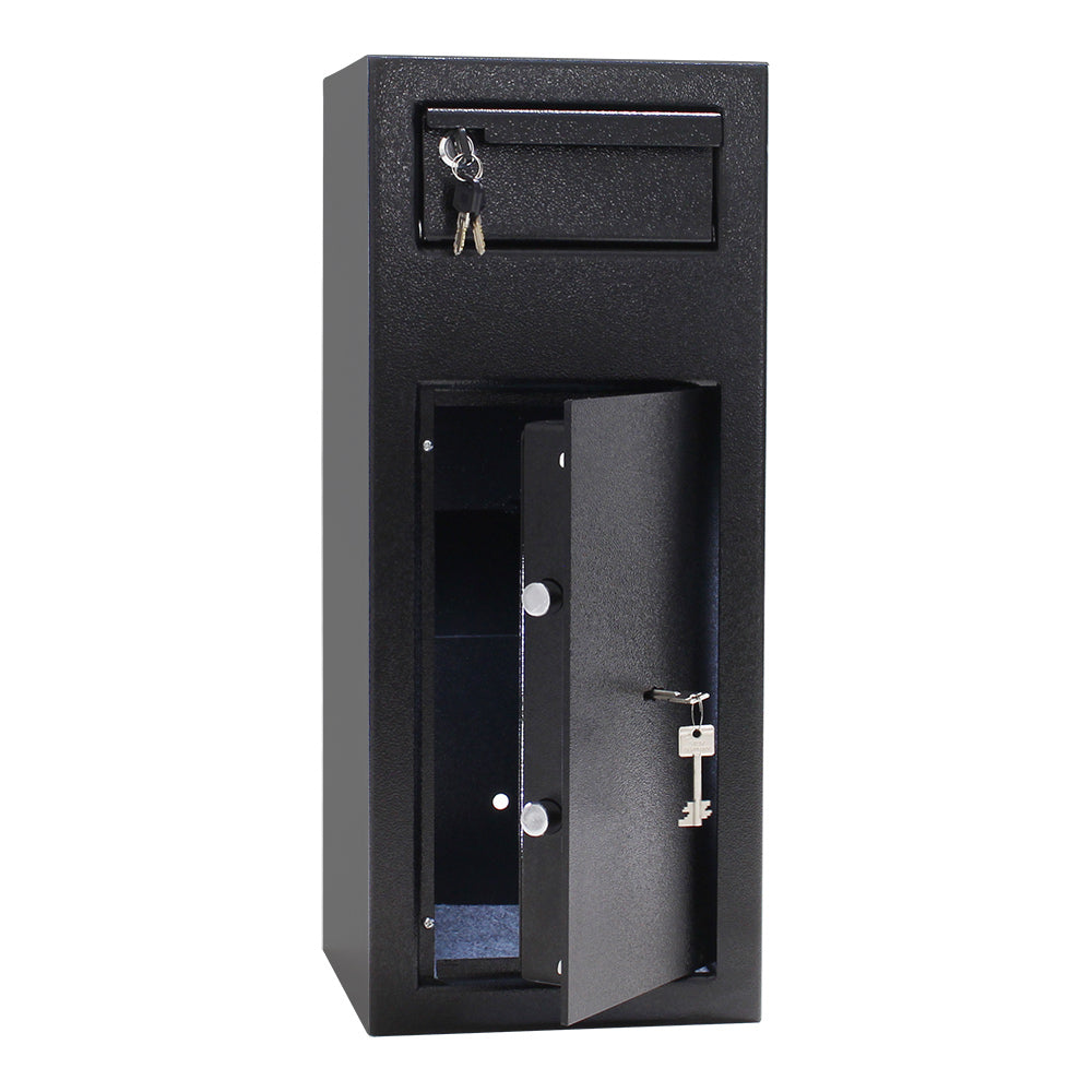 Coffre Rottner Cashmatic 1 porte ouverte, aménagement intérieur visible
