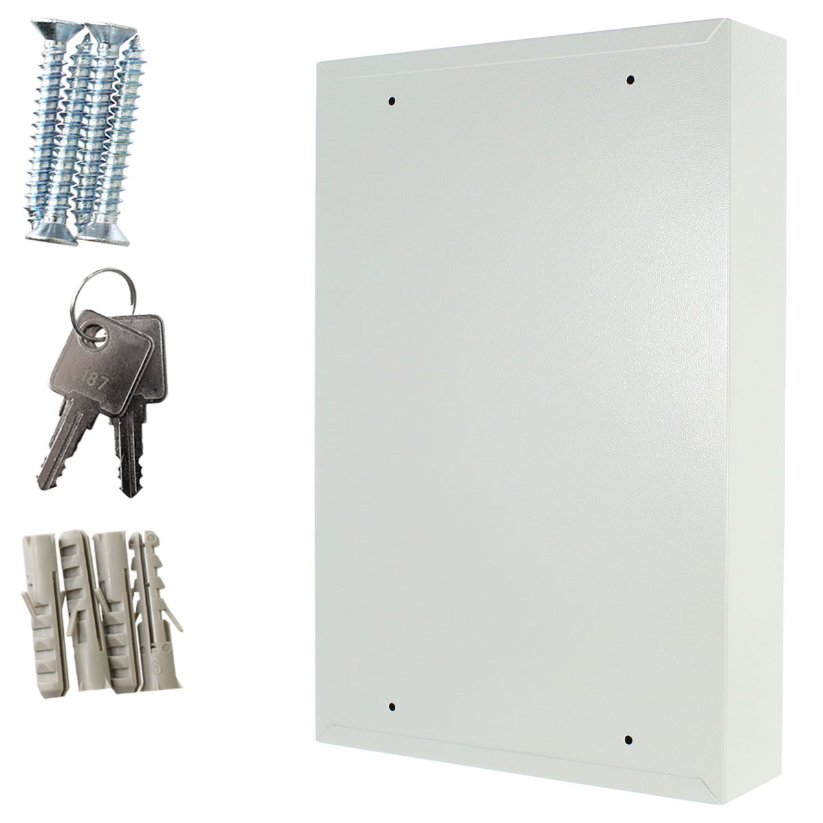 Accessoires fournis avec le Armoire à clés Rottner S64, serrure à cylindre