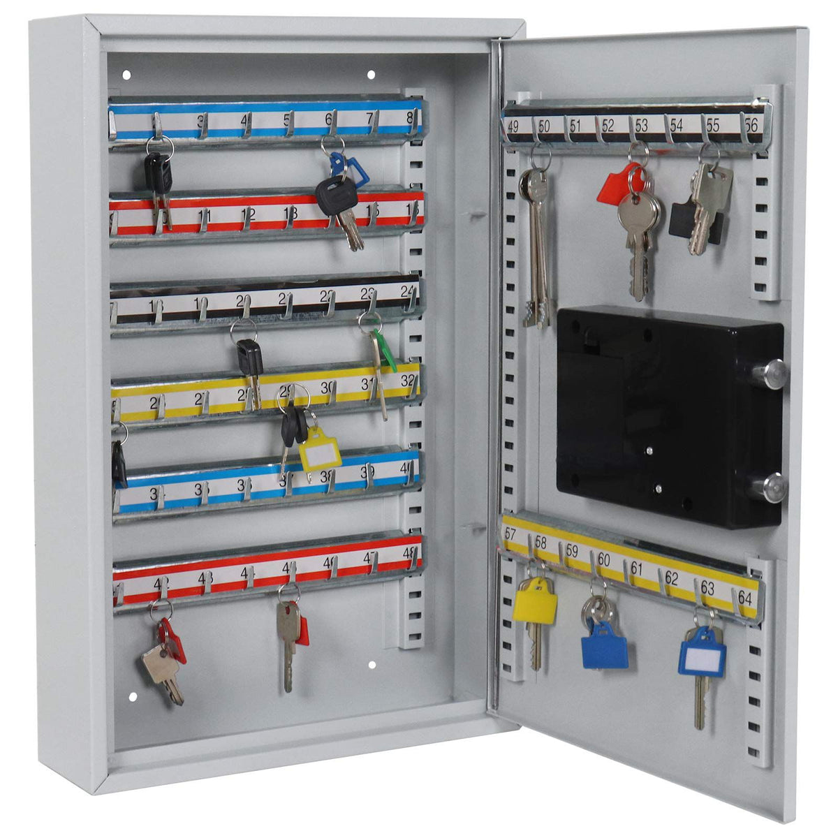 Intérieur du Armoire à clés Rottner S64 EL, serrure électronique