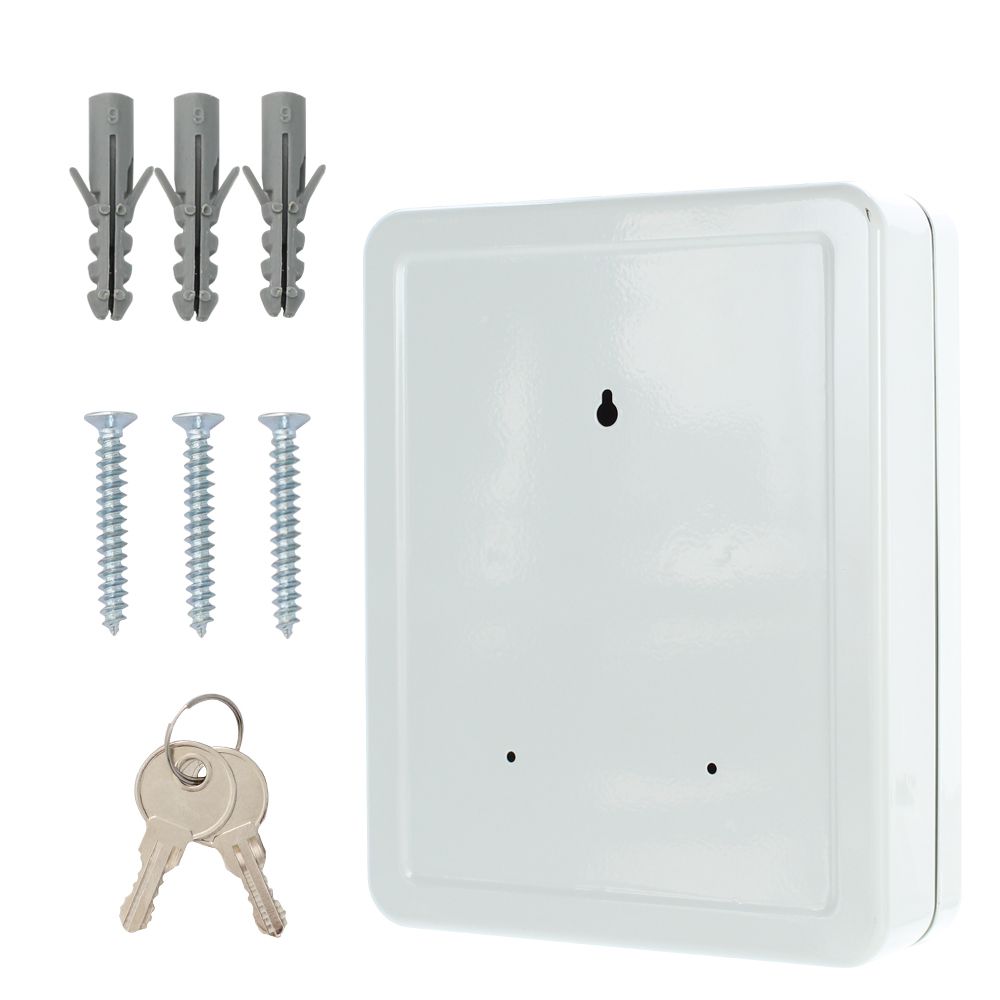 Accessoires fournis avec le Boîte à clés Rottner SK30, serrure à cylindre