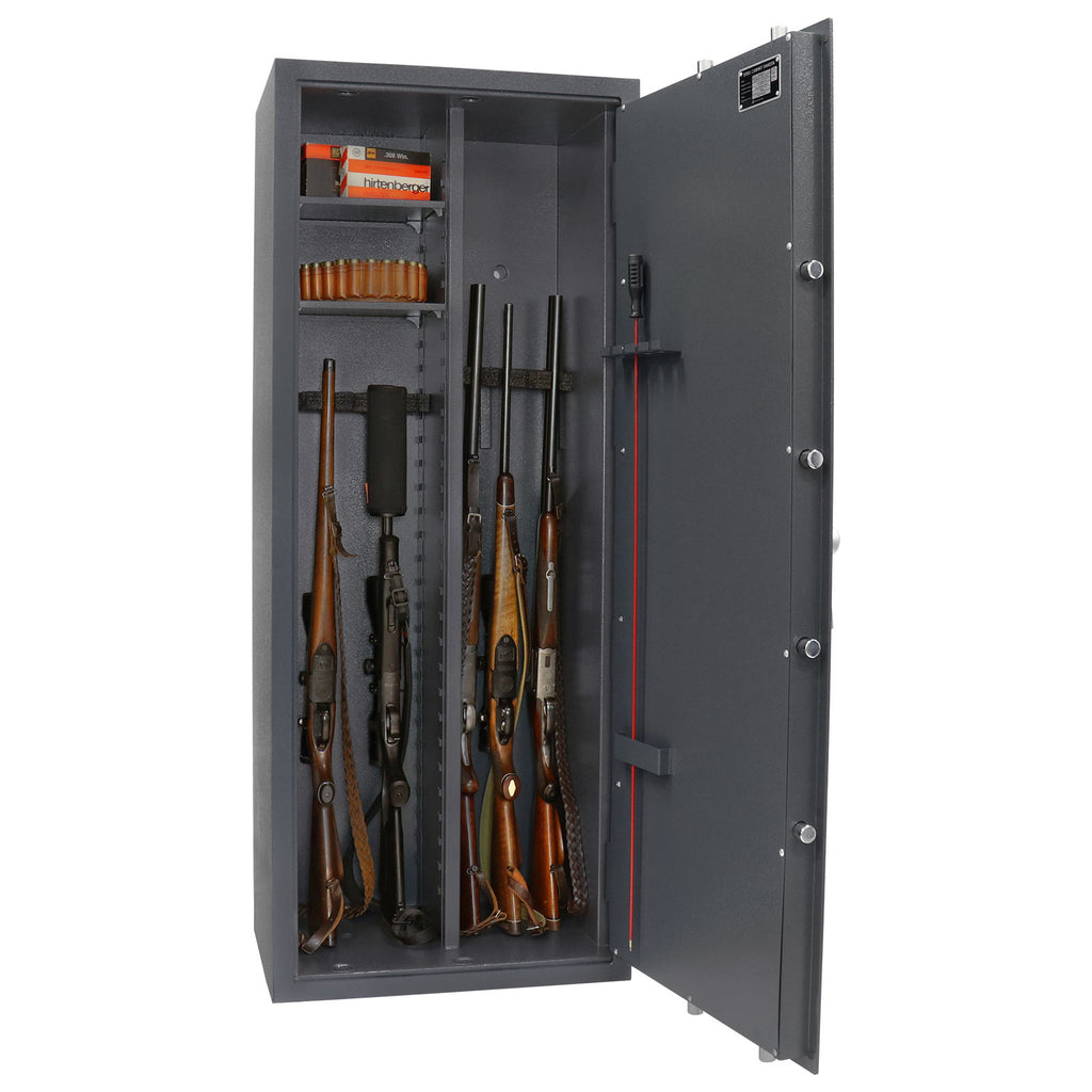 Armoire Rottner Dakota 10, second exemple de rangement à l'intérieur