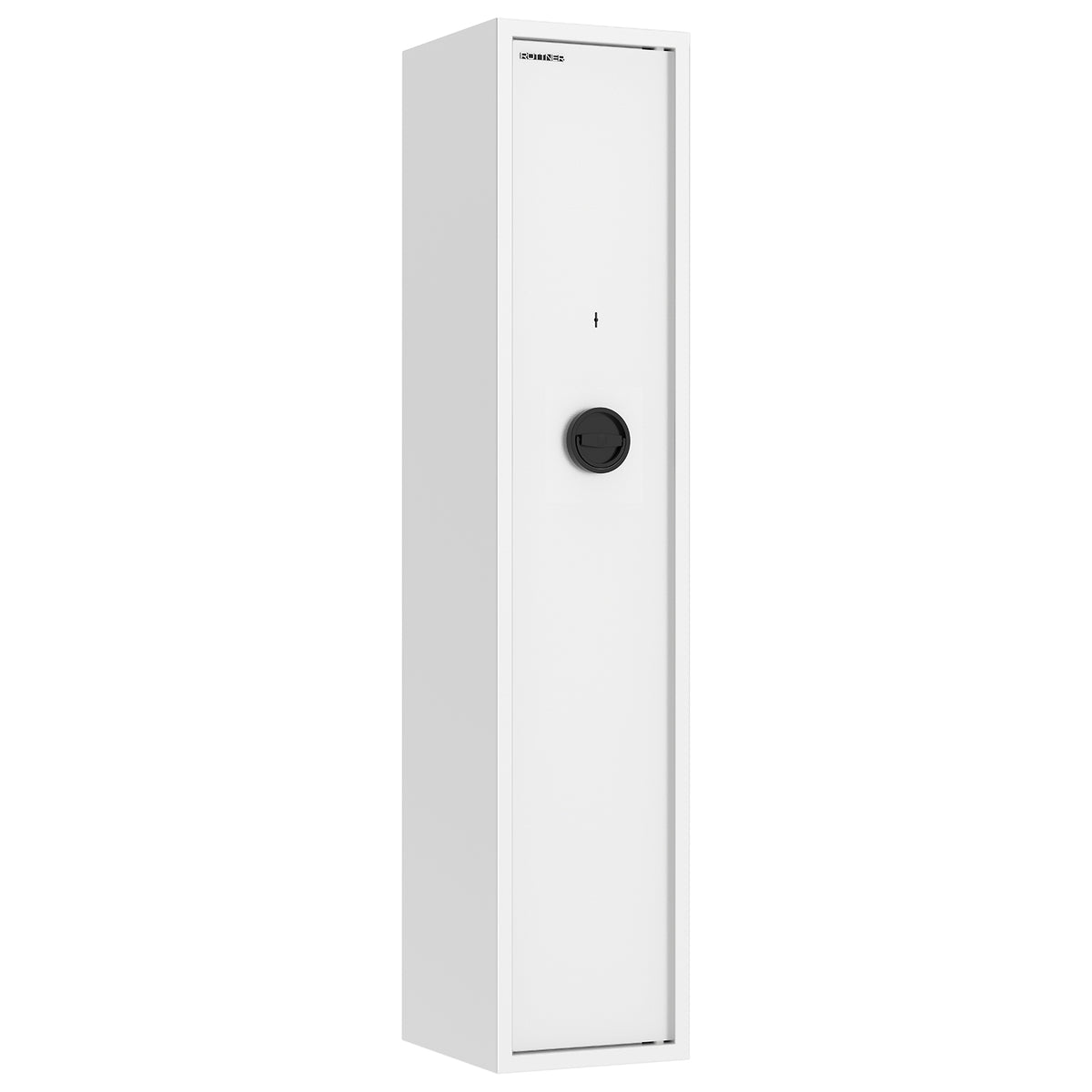Armoire à armes Rottner Yukon 5 fermée, vue de face, coloris gris clair