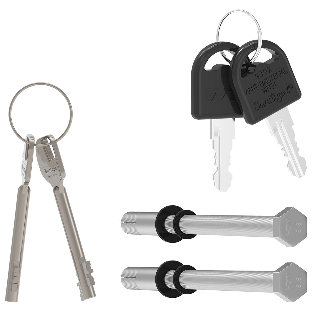 Accessoires fournis avec l'armoire à armes Rottner Yukon 5