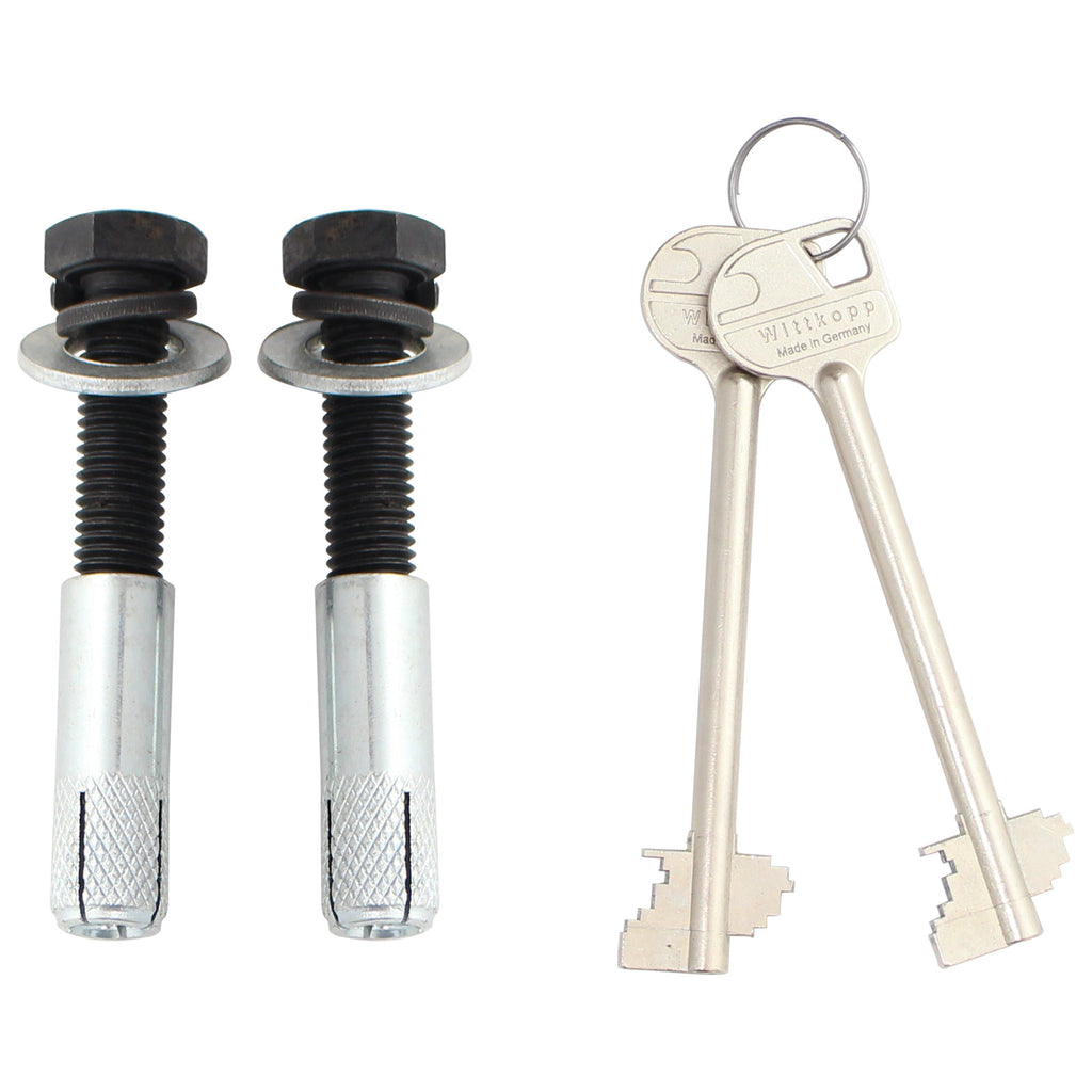 Accessoires fournis avec le coffre-fort Rottner Samoa 26