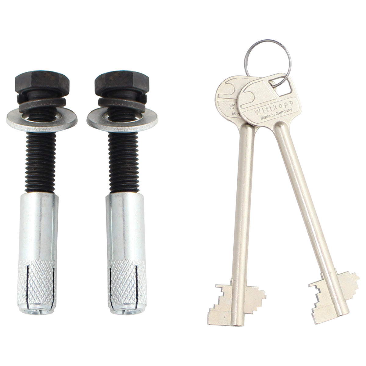 Accessoires fournis avec le coffre-fort Rottner Samoa 26