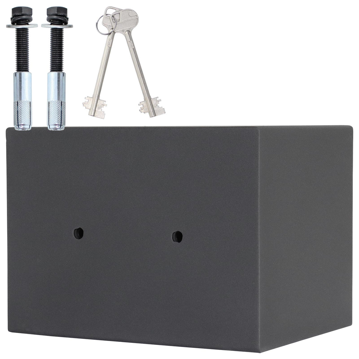 Accessoires fournis avec le coffre-fort Rottner Toscana 26, présentés à plat