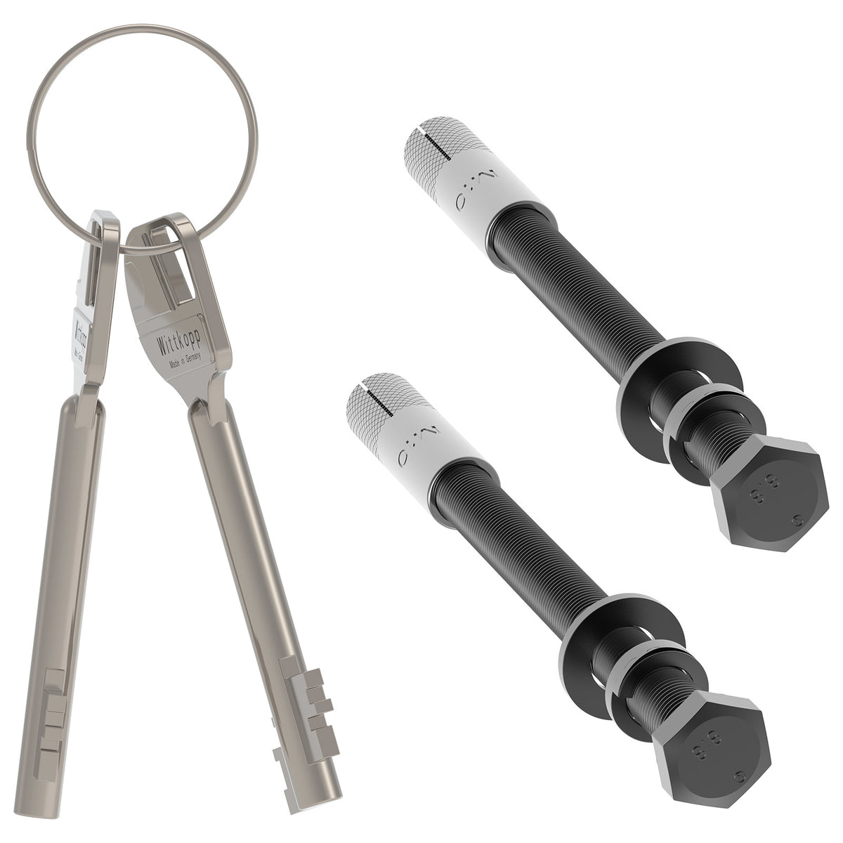 Accessoires fournis avec le coffre-fort Rottner Praktik 25