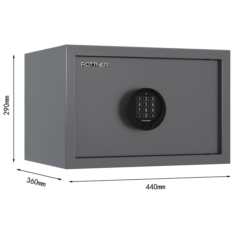 Coffre-fort Praktik 30, EN 14450 S1, serrure électronique
